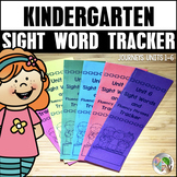 Journeys Kindergarten Sight Word Tracker Units 1-6 Supplement