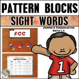 Journeys Kindergarten Units 1-6 Sight Word Practice Supplement