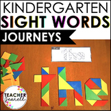 Journeys Kindergarten Units 1-6 Sight Word Tangrams Supplement