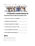 The Signmaker's Assistant Spelling Assessment