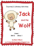 Journeys® Literacy Activities - Jack and the Wolf- Grade 1