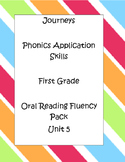 Journeys Oral Reading Fluency  Unit 5 first grade