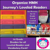 Journey's Lessons 1st Grade: Organization Dividers for Lev