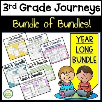 Preview of Journeys 3rd Grade Bundle of Bundles