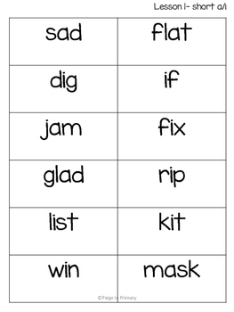 Journeys Phonics Word Sorts ALL UNITS by Paige in Primary | TPT