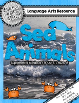 Preview of Journeys First Grade Sea Animals