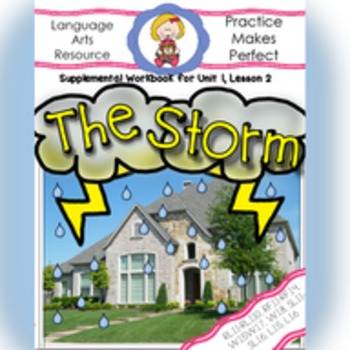 Preview of Journeys First Grade Lesson 3 The Storm