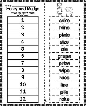free printable abc order for second graders 38 alphabetical order