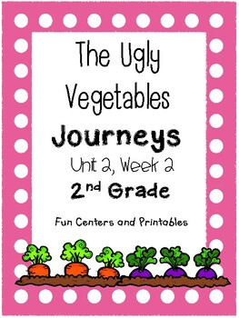 Preview of Journeys Reading Series, 2nd Grade, Unit 2, Week 2, Fun Centers and Printables