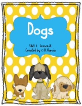 Preview of Journeys Second Grade Dogs Unit 1 Lesson 3