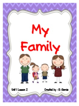 Preview of Journeys Second Grade My Family Unit 1 Lesson 2