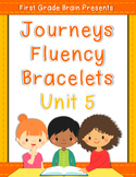 Journeys Sight Word Fluency Bracelets - works with Unit 5 