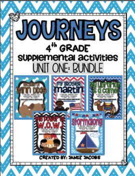 Preview of Unit 1 Bundle - Fourth Grade Supplemental Materials