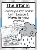 Journeys Unit 1 Lesson 2 Words to Know