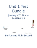 Journeys Unit 1 Assessment Bundle