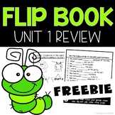 Journeys Unit 1 Review Flip Book with Short and Long Vowel