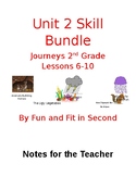 Journeys Unit 2 Reading Skills Bundle