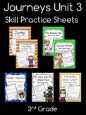 Journeys Unit 3 Bundle (Third Grade): Skill Practice Sheets
