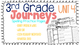 Journeys: Unit 4 3rd Grade Spelling Practice