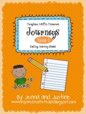 Journeys Unit 5 Spelling Activities