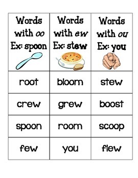 journeys unit 6 lesson 26 oo ew ou word sort by the primary journey