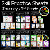 Journeys Units 1-6 Bundle (Third Grade): Skill Practice Sheets