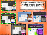 Journeys Units 1-6 Weekly Homework for 2nd grade (Lessons 1-30)