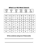 Journeys Lesson 1 What is a Pal Word Search