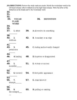 Lesson 10 Vocabulary Set B. - ppt download