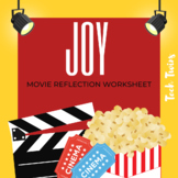 Joy Movie Reflection Worksheet