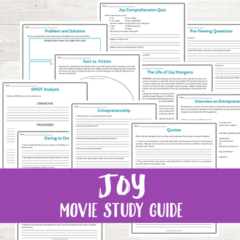 joy movie assignment