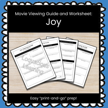 joy movie assignment