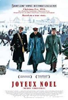 Preview of Joyeux Noel (Merry Christmas) Movie Guide, Previewing, Plot and Essay Questions