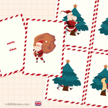 Preview of Where is Santa? ⎜Joyful Christmas Prepositions Activities ⎜Christmas Vocabulary