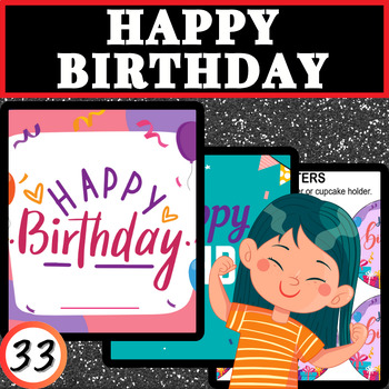 Preview of Joyful Jamboree: Fun Page Birthday Party Kit for Kids!
