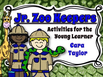 Preview of Jr. Zoo Keepers~Supplemental Activities for Young Learners