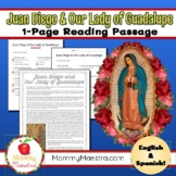 Juan Diego & Virgin of Guadalupe Reading Passage