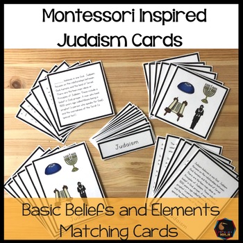 Preview of Judaism 5 Part cards