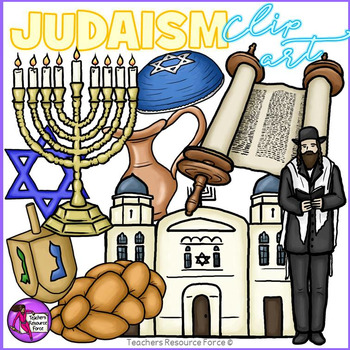 Preview of Jewish / Judaism / Hanukkah Religion Clipart Realistic