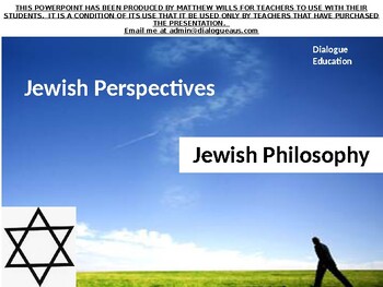 Preview of Judaism -Jewish Philosophy