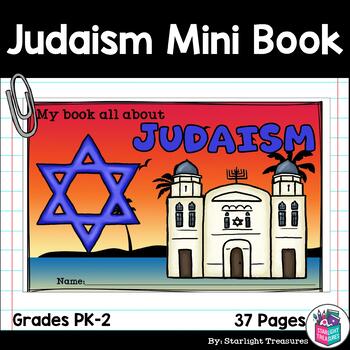 Preview of Judaism Mini Book for Early Readers: World Religions