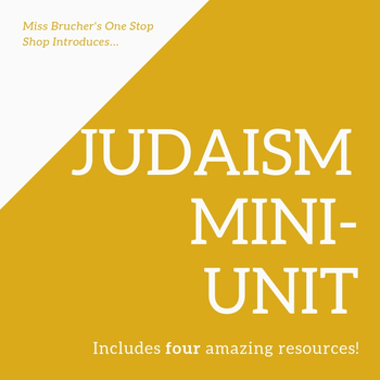 Preview of Judaism Mini-Unit