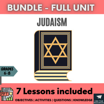 Preview of Judaism RE Bundle