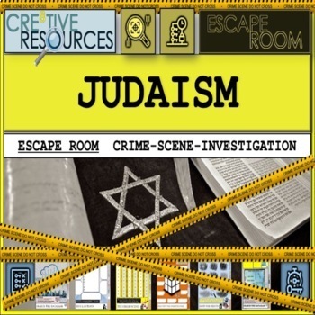 Preview of Judaism Religion Escape Room