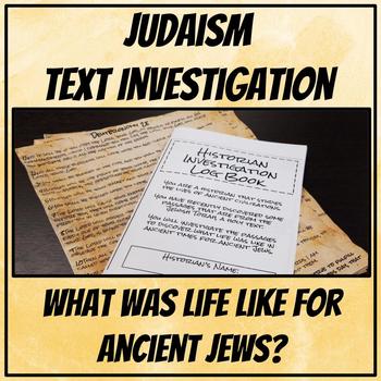 Preview of Judaism Text Investigation