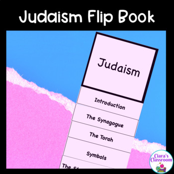 Preview of Judaism World Religion Flip Book