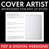 Cover Artist worksheet, Use with ANY wk. of literature, PD