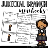 Judicial Branch Mini Books for Social Studies