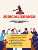 Judicial Branch & Supreme Court Prezi, PDF, Project, & More!