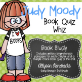 Judy Moody Book Quiz Whiz Book Study